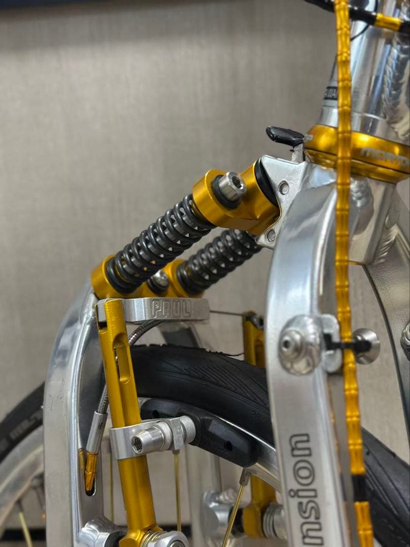 LP LITEPRO BIRDY BD-1フロントサスペンション ゴールド