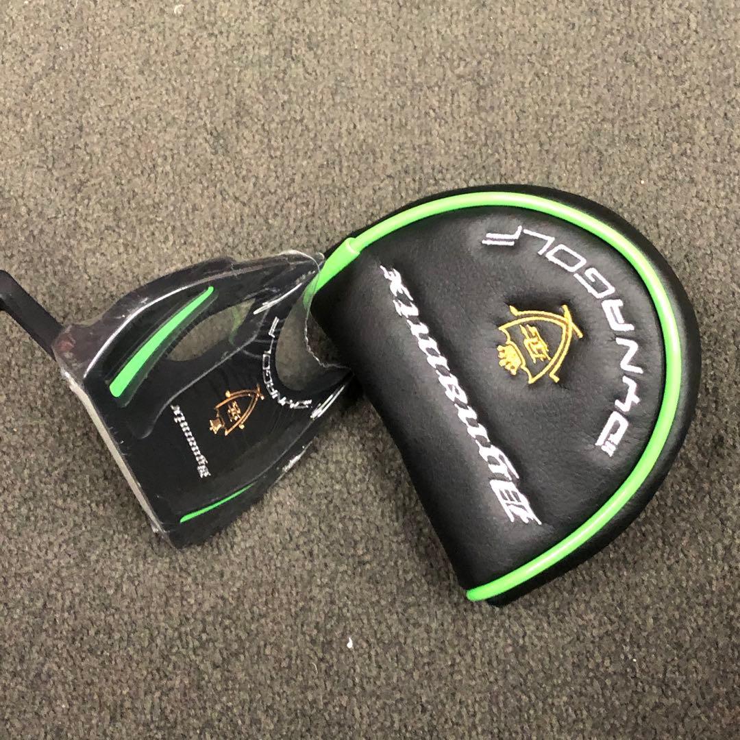 新品★超激安！極太グリップと大型ヘッドの安定感抜群のカッコいいダイナミクスパター