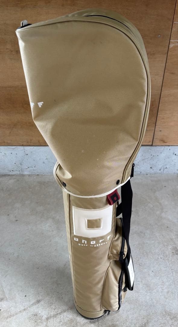 ぱ*リ様 ONOFF オノフ ベージュ ゴルフバッグ・キャディバッグ