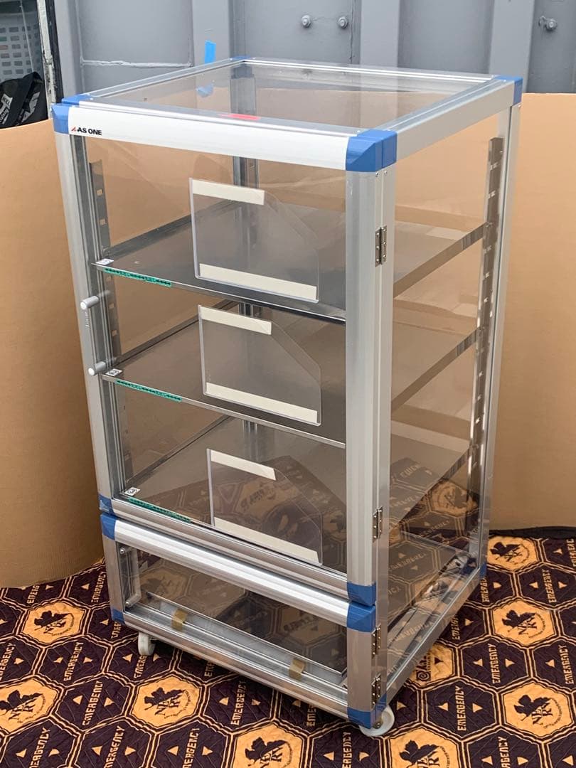 アズワン　スタンダードデシケーターBG　ショーケース　収納　SD-BG1K