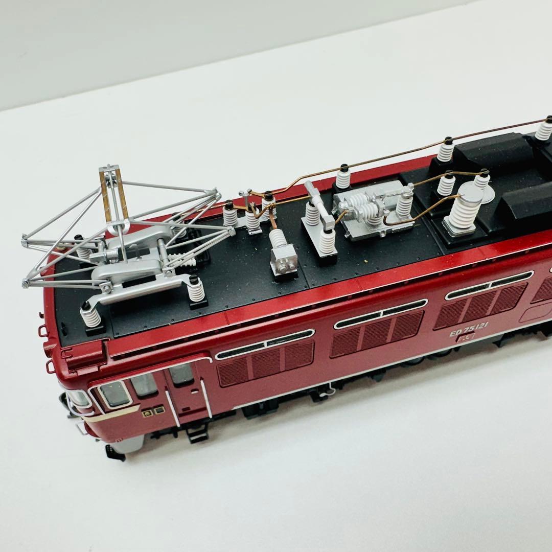 【天賞堂】　ED 75 121 お召機　列車　HO 鉄道　希少
