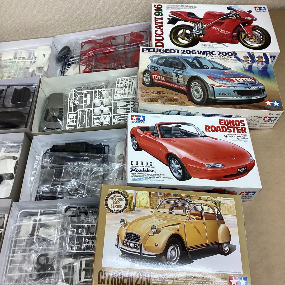 タミヤ 1/2 旧車・名車 8点セット ドゥカティ カルマンギアなど 未組立品