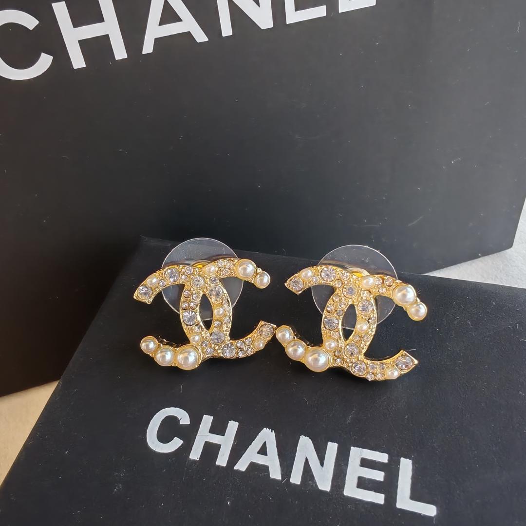 ハート ゴールド ピアス CC