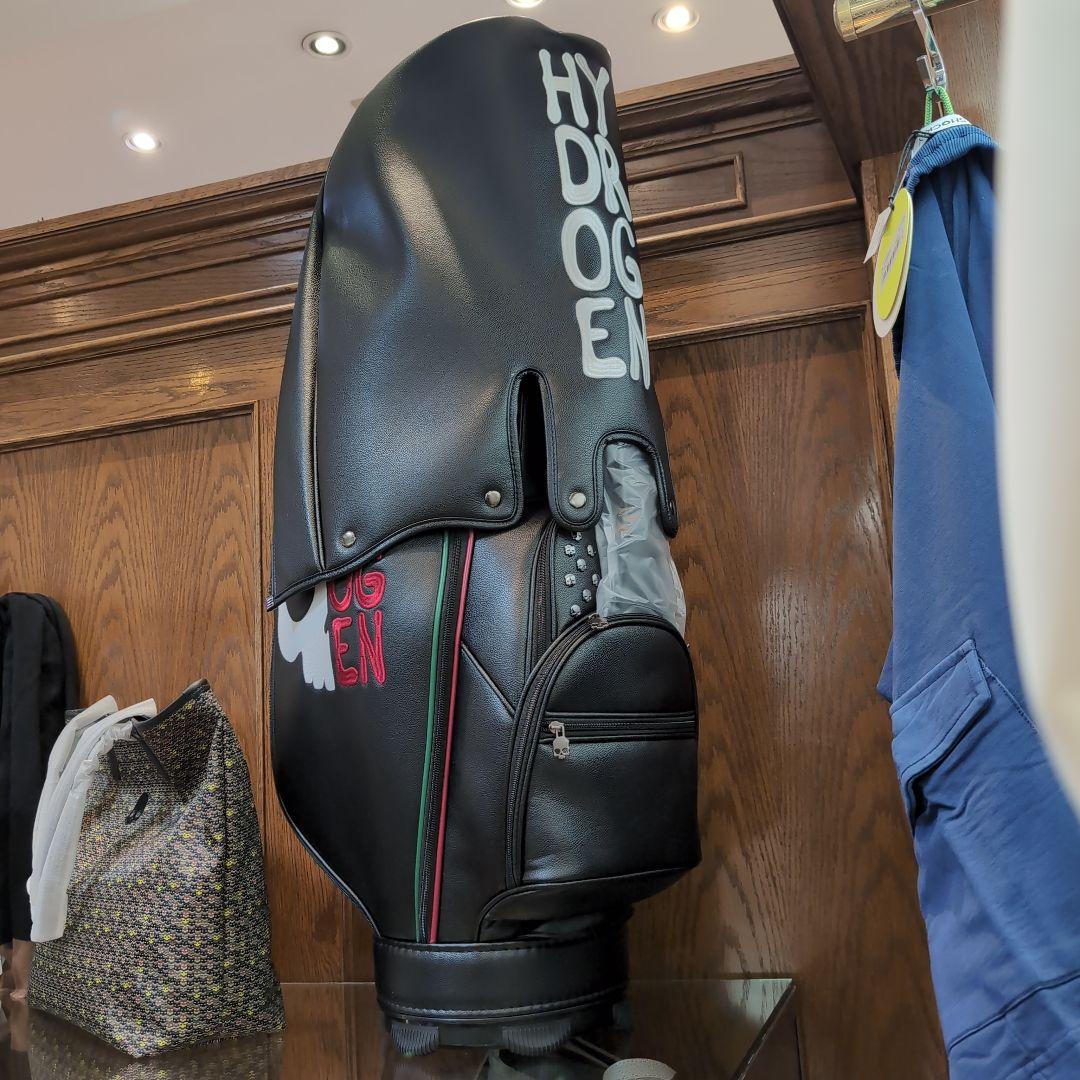 あ*様 HYDROGEN スカルデザイン キャディバッグ