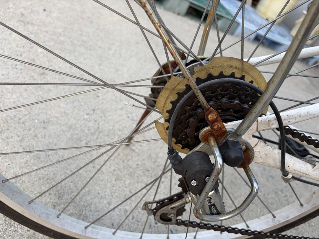 電動アシスト自転車 シティタイプ ホワイト