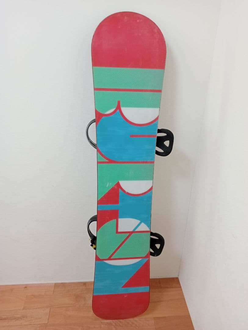 BURTON 150cm スノーボード ビンディング ケース付き初心者〜 中古