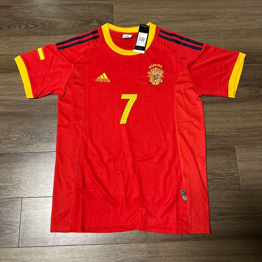 ラウール選手　スペイン代表　ユニフォーム