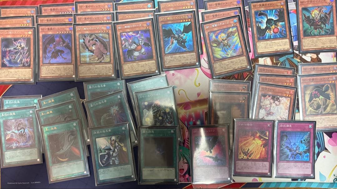 遊戯王　デッキ　ブラックフェザー　BF ベエルゼ　　ワンキル　調整パーツあり