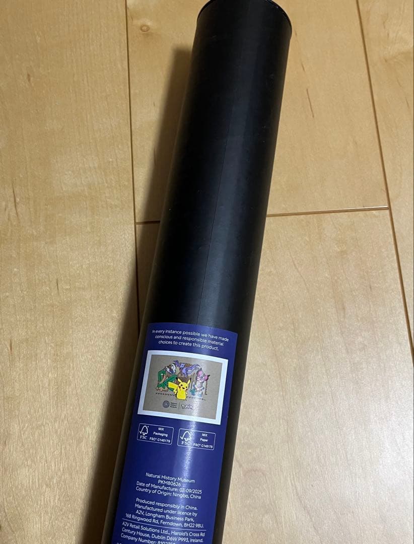 ポケモン　ロンドン　自然史博物館　ポスター