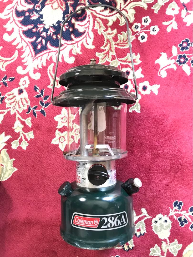 コールマン　ランタン　予備のガラス付き