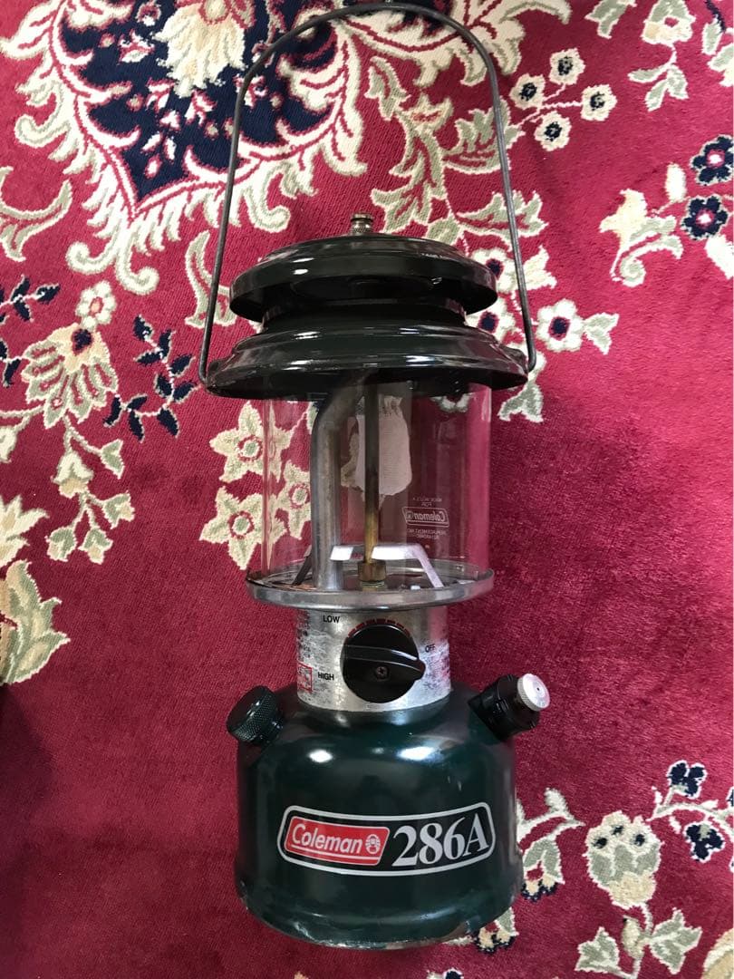 コールマン　ランタン　予備のガラス付き