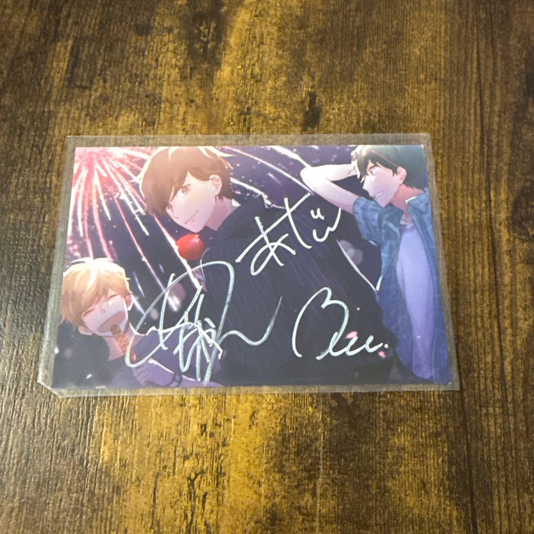 めいちゃん あげいん Bee 直筆サインポストカード