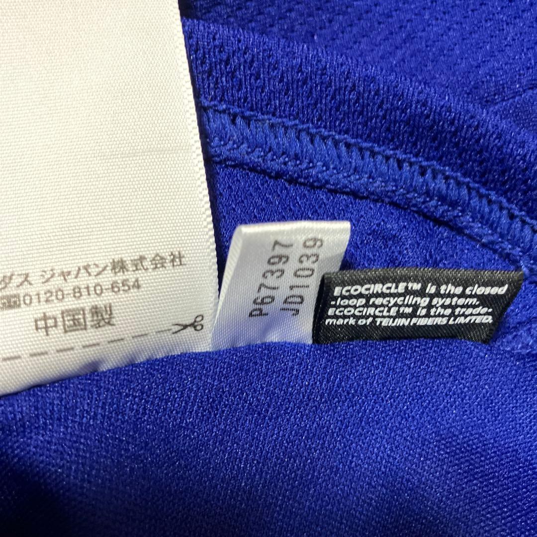 美品　アディダス　サッカー　ユニフォーム　XO 日本代表　中澤
