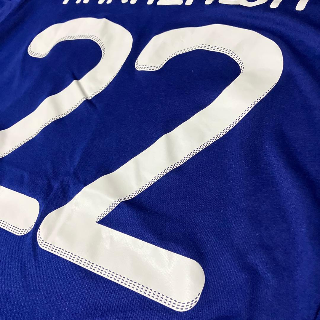 美品　アディダス　サッカー　ユニフォーム　XO 日本代表　中澤