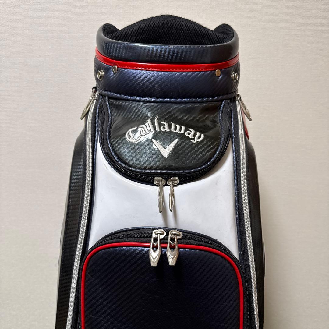 Callaway キャロウェイ キャディバッグ トリコロール 9型 カーボン調