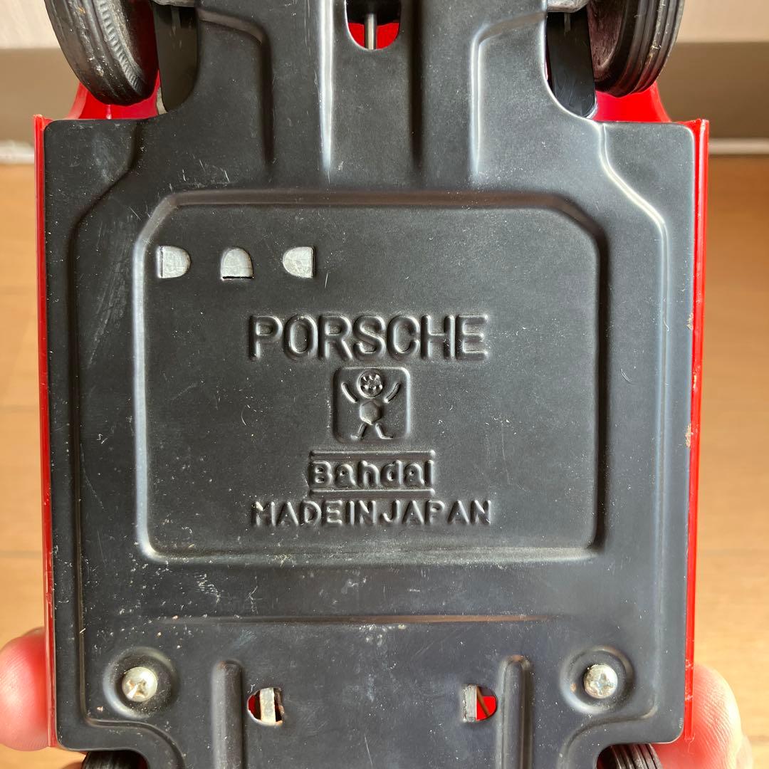 旧バンダイ　ポルシェ　電動カー　動作未確認