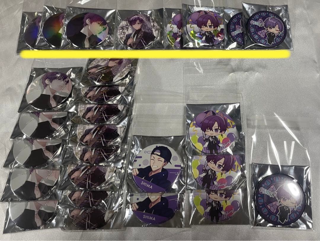 浦島坂田船 夏ツアー ハロパ 2023 缶バッジ