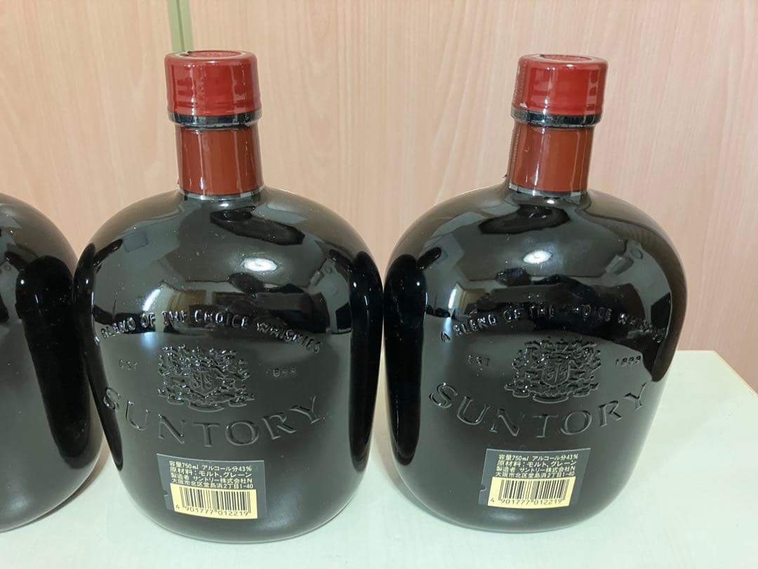 【古酒】サントリーオールドウイスキー 4本セット未開詮　750ml 43%