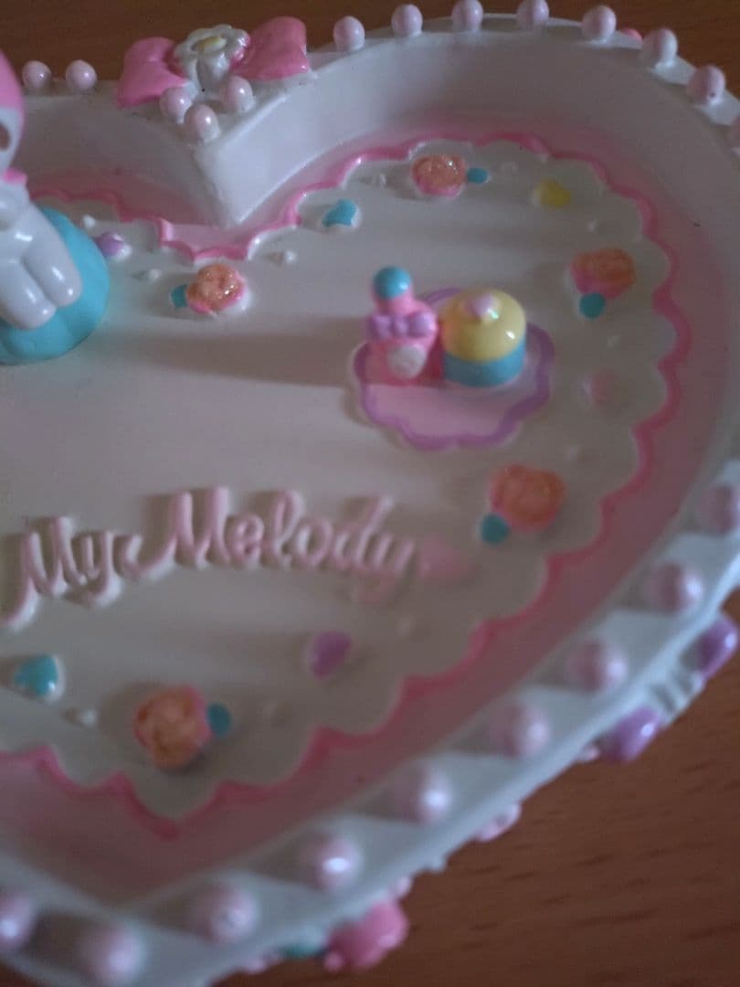 マイメロ　小物入れ　小物置き　新品　レア　サンリオ　　陶器　インテリア　雑貨