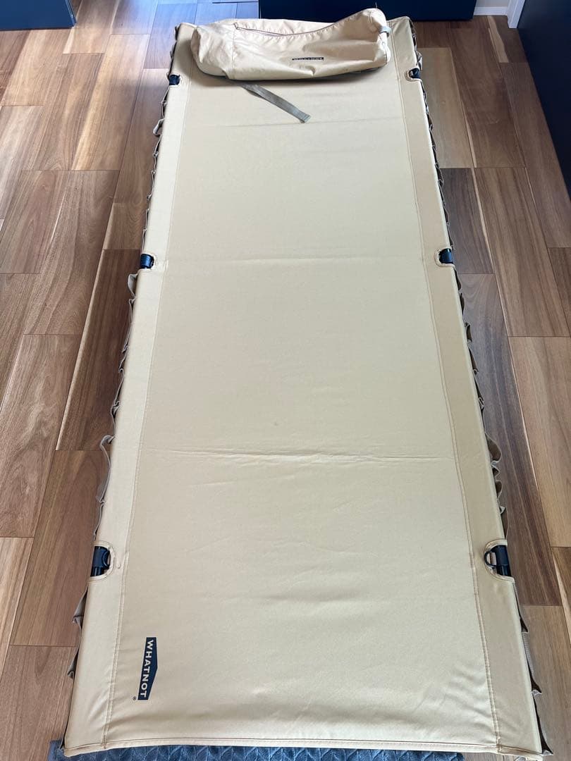 WHATNOT 2way タクティカルコット サンドベージュ