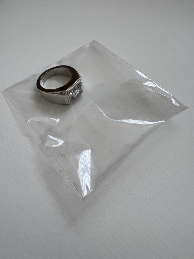 Square College Ring 【Casual】（Silver）