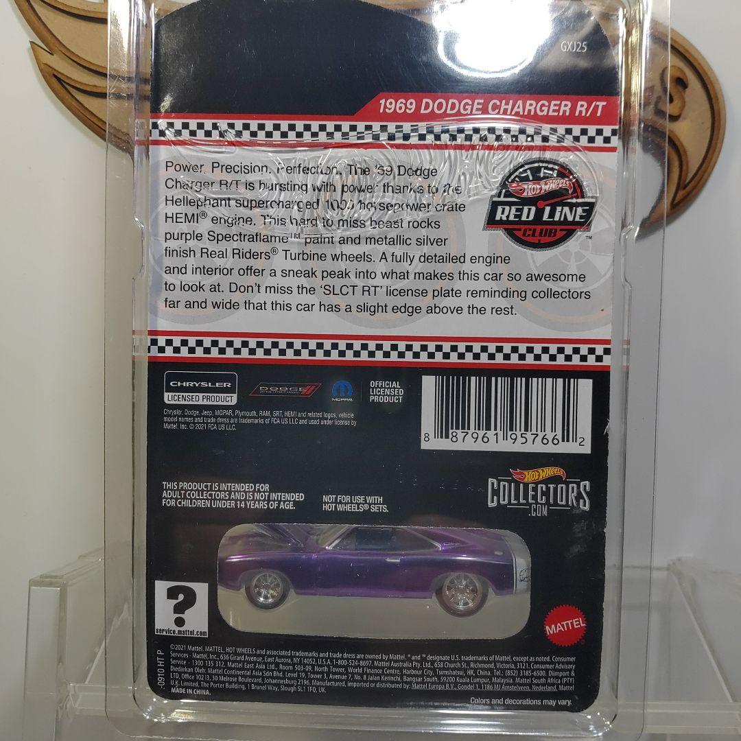 ミニカー Hot Wheels 1969 Dodge Charger R/T