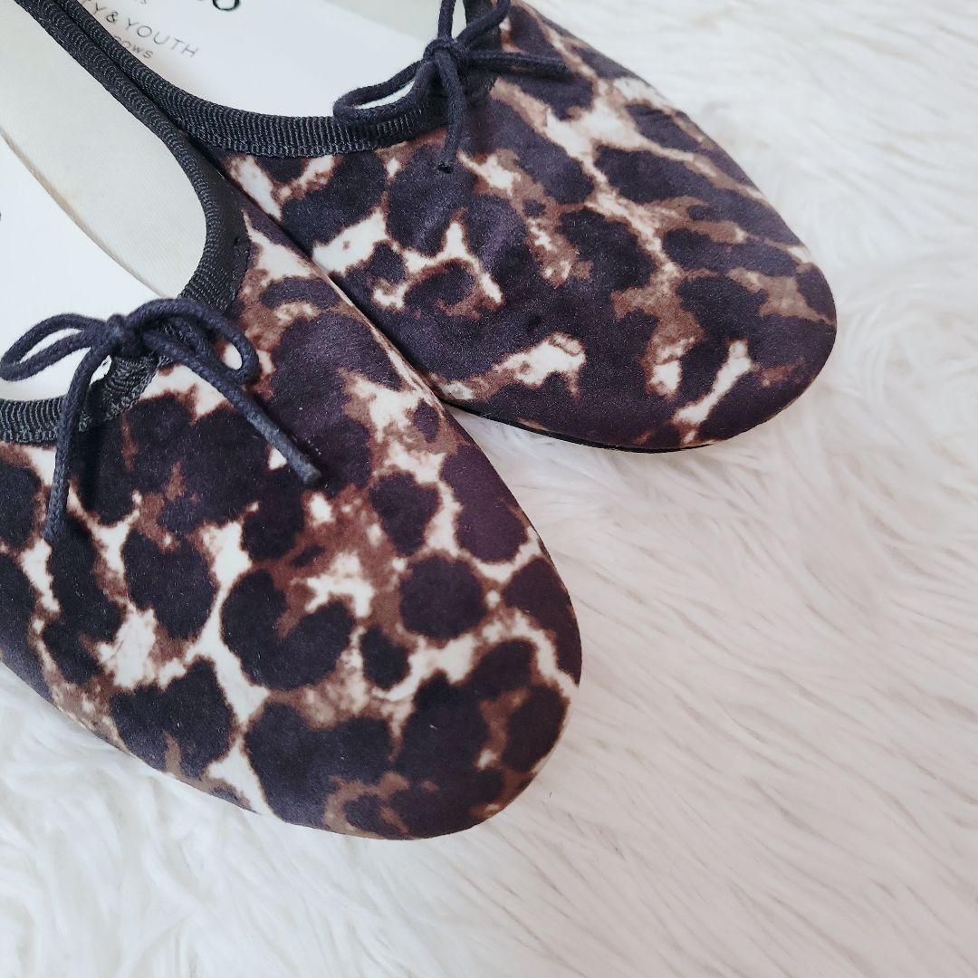 完売別注✨レペット ユナイテッドアローズ レオパード バレエシューズ 36