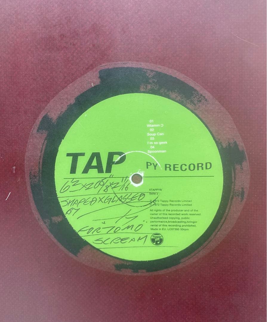 サーフィン・ボディボード Tappy Record SCREAM 6'2\"