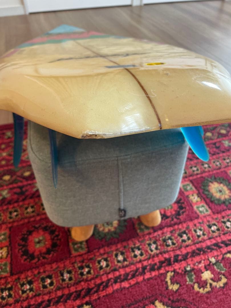 ヴィンテージ　クアッドフィン　サーフボード　CLARK FOAM製