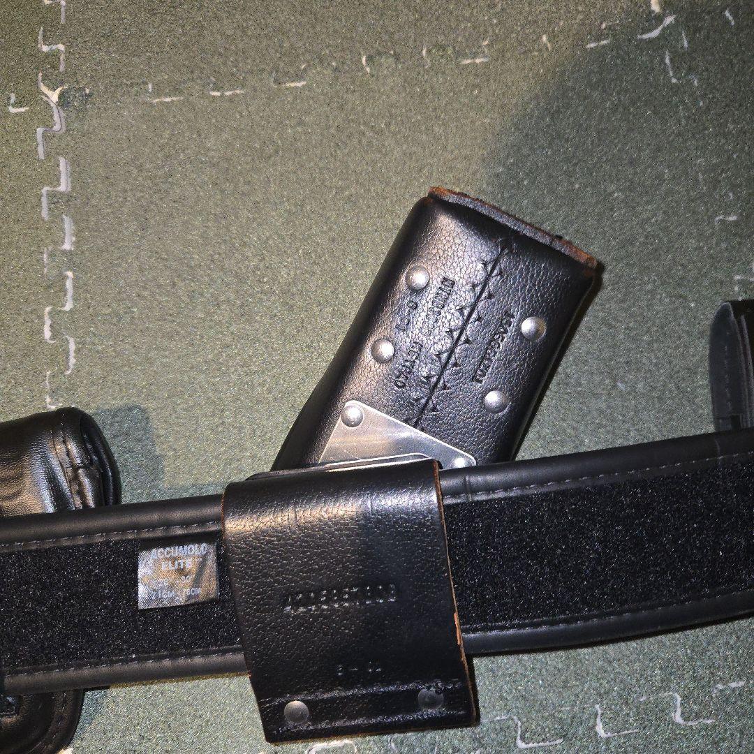 Bianchi製アメリカポリスデューティベルトセット　28インチ　バラ売り可能