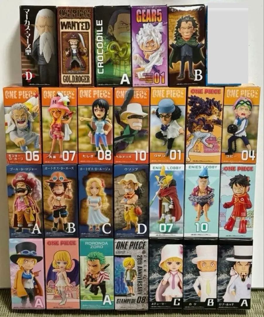 ワンピースワールドコレクタブルフィギュア 26個