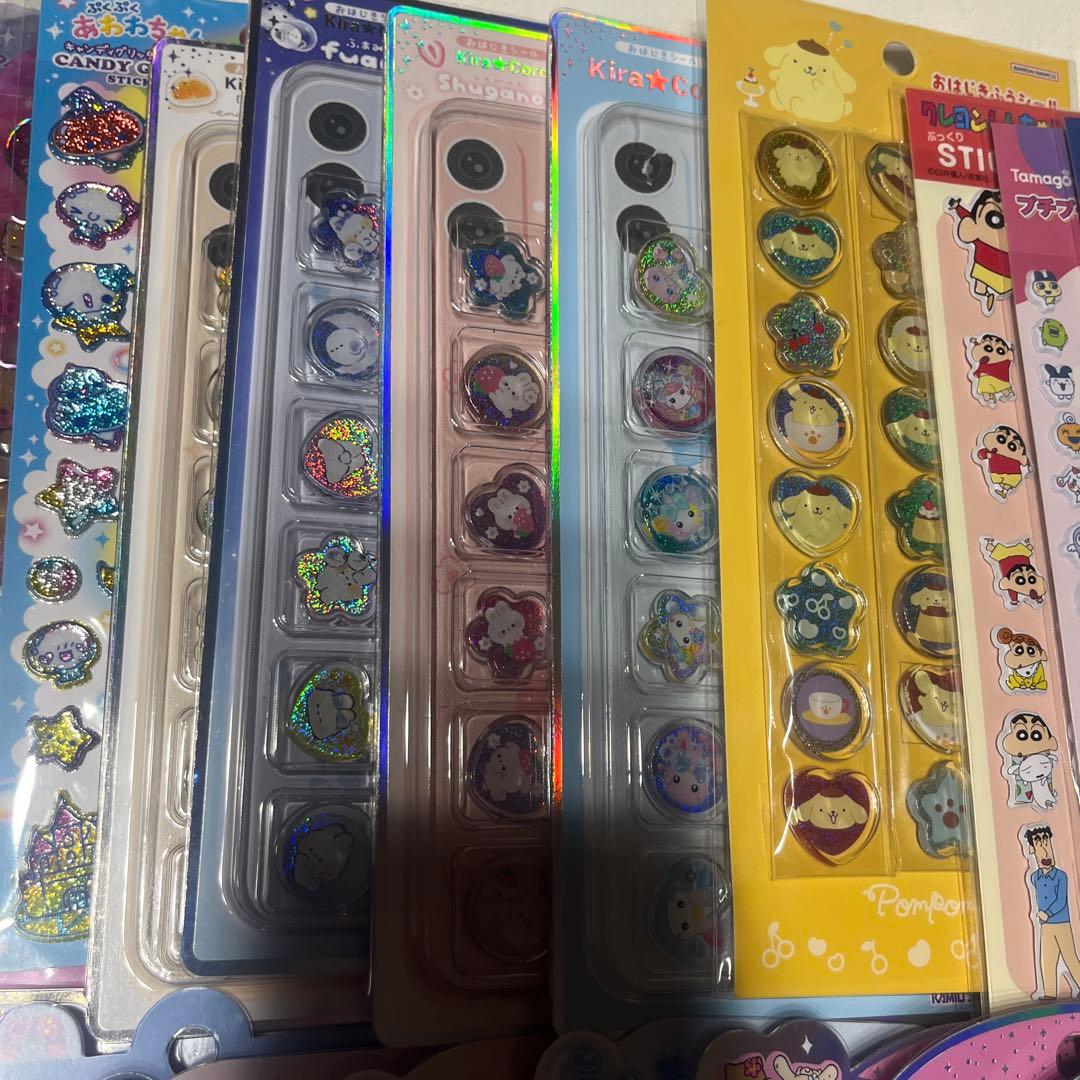 ボンボンドロップシール うるちゅるポップシール サンリオ ディズニーたまごっち