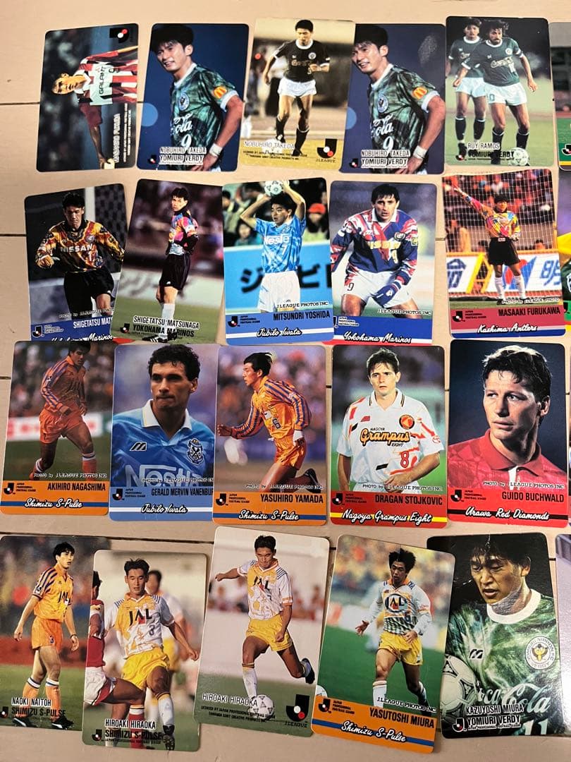初代Jリーグチップスカード