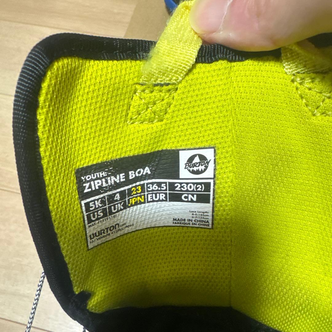 Burton Zipline Boa スノーボードブーツ 23cm