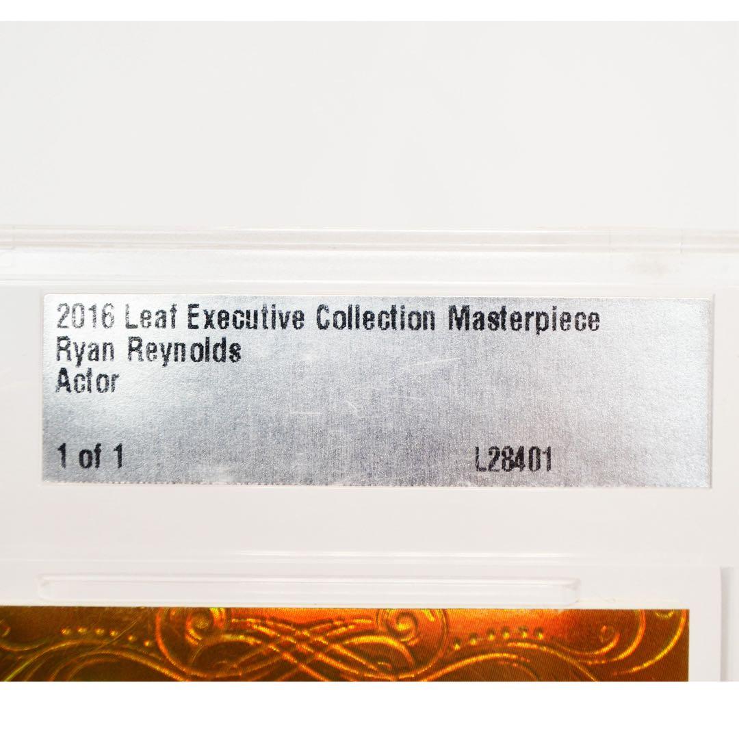 デッドプール ライアンレイノルズ　直筆サイン　世界に1枚