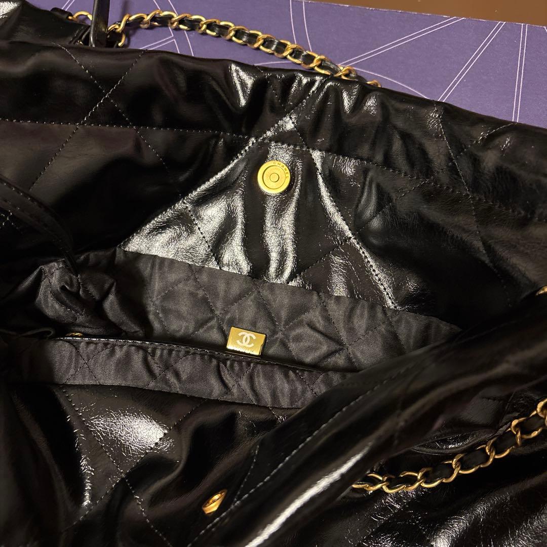 CHANEL ブラック　ショルダーバッグ　ノベルティ