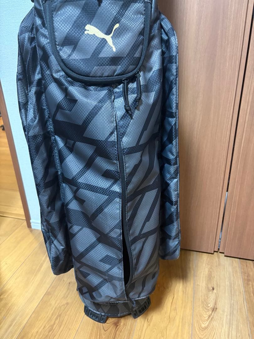 Puma 大型キャディバッグ ブラック/グレー