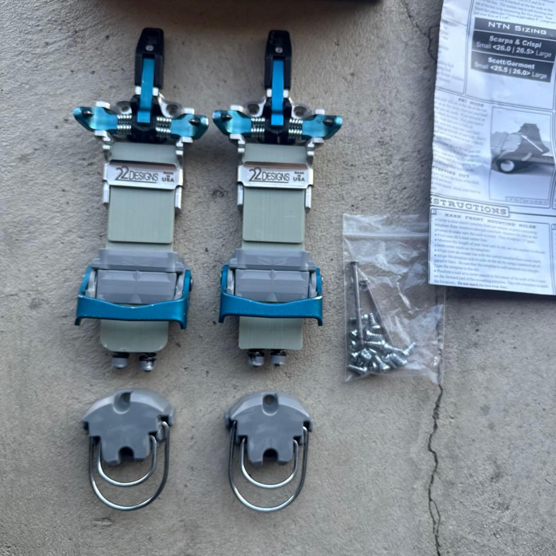 22 designs NTNテレマーク ビンディング LYNX Sサイズ