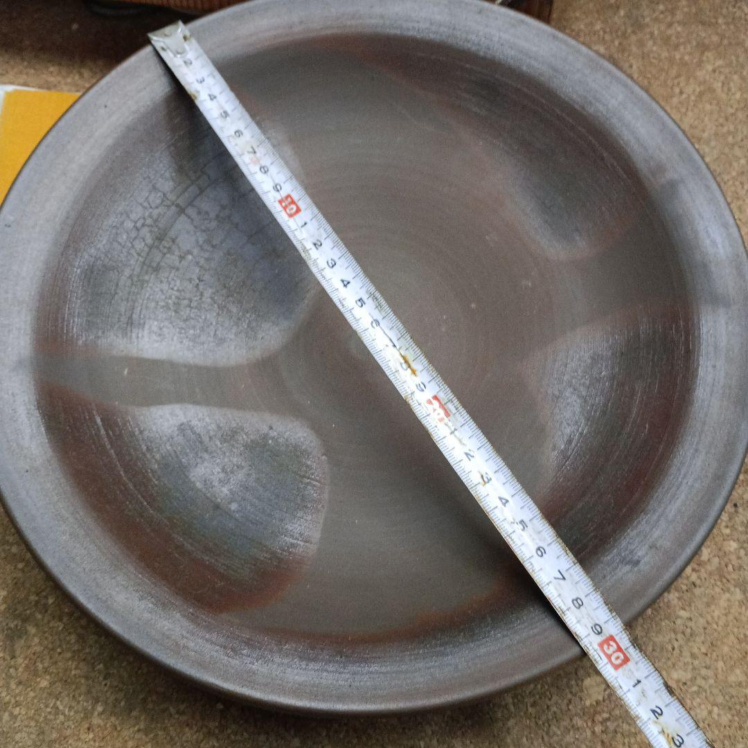 4471）清水酔月陶苑　清水洋　窯変皿