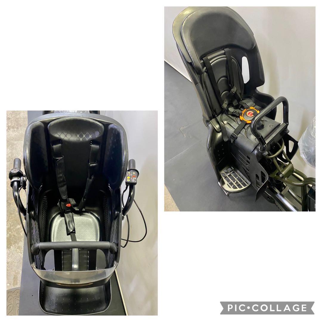 1年保証　ブリヂストン　20インチ　子供乗せ　3人乗り 電動アシスト自転車