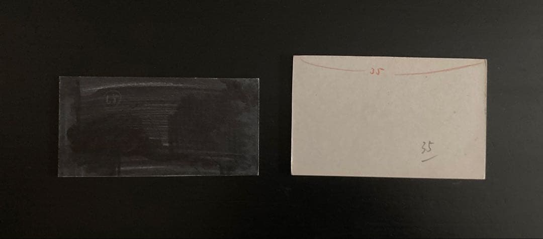 No.375《レア・希少・おすすめ》『建石修志　ペン画2枚』