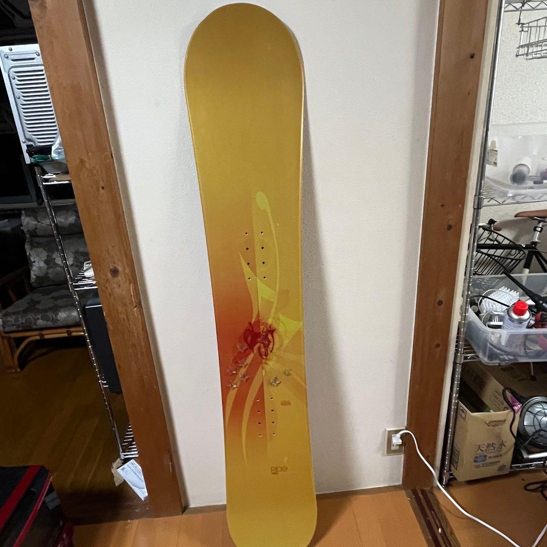 RIDE VISTA スノーボード 板のみ ゴールド アートグラフィック