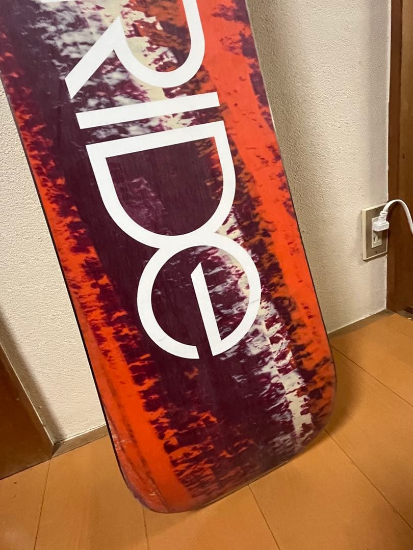 RIDE VISTA スノーボード 板のみ ゴールド アートグラフィック