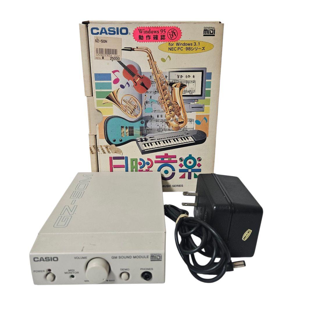 CASIO カシオ 日曜音楽 SZ-50N GZ-50M サウンドモジュール