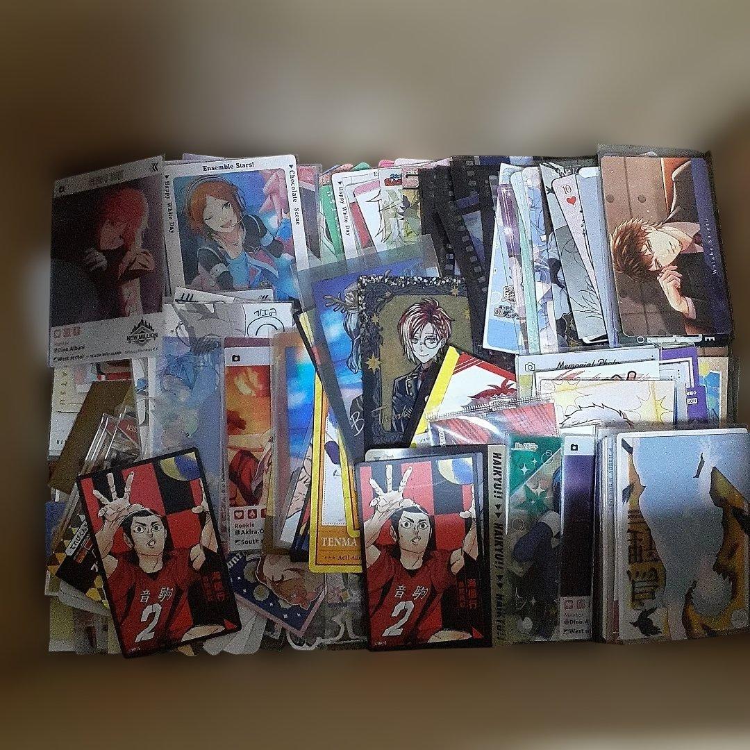 アニメ・マンガ・キャラクター　紙類　シール　ステッカー　ミニカード　まとめ売り