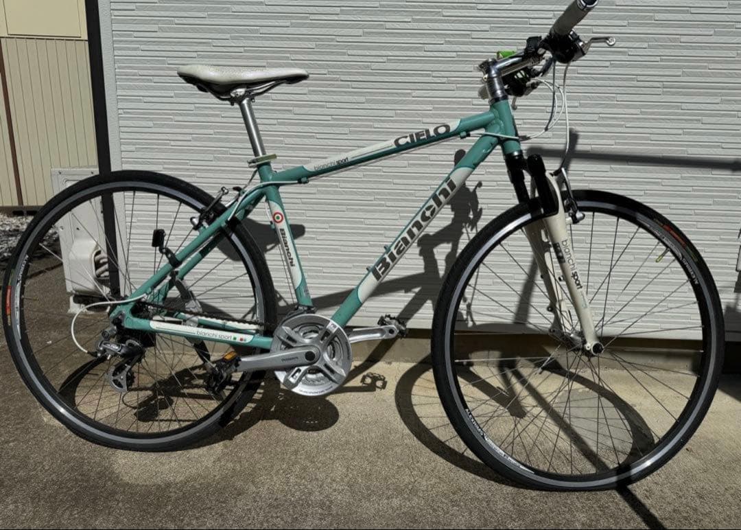 【ジャンク】　ビアンキ　クロスバイク