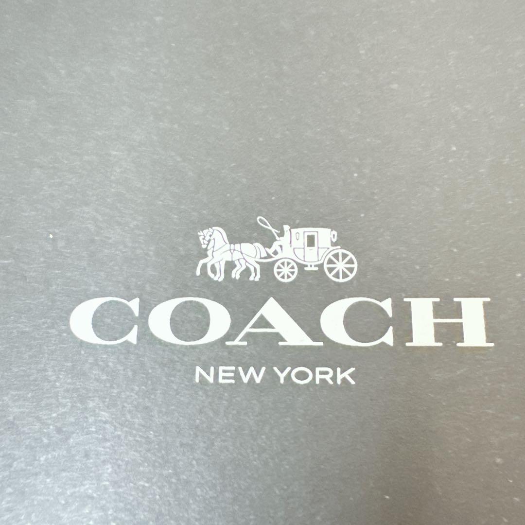 未使用品 COACH シグネチャー柄手帳カバー A5サイズ スパイラルノート付き