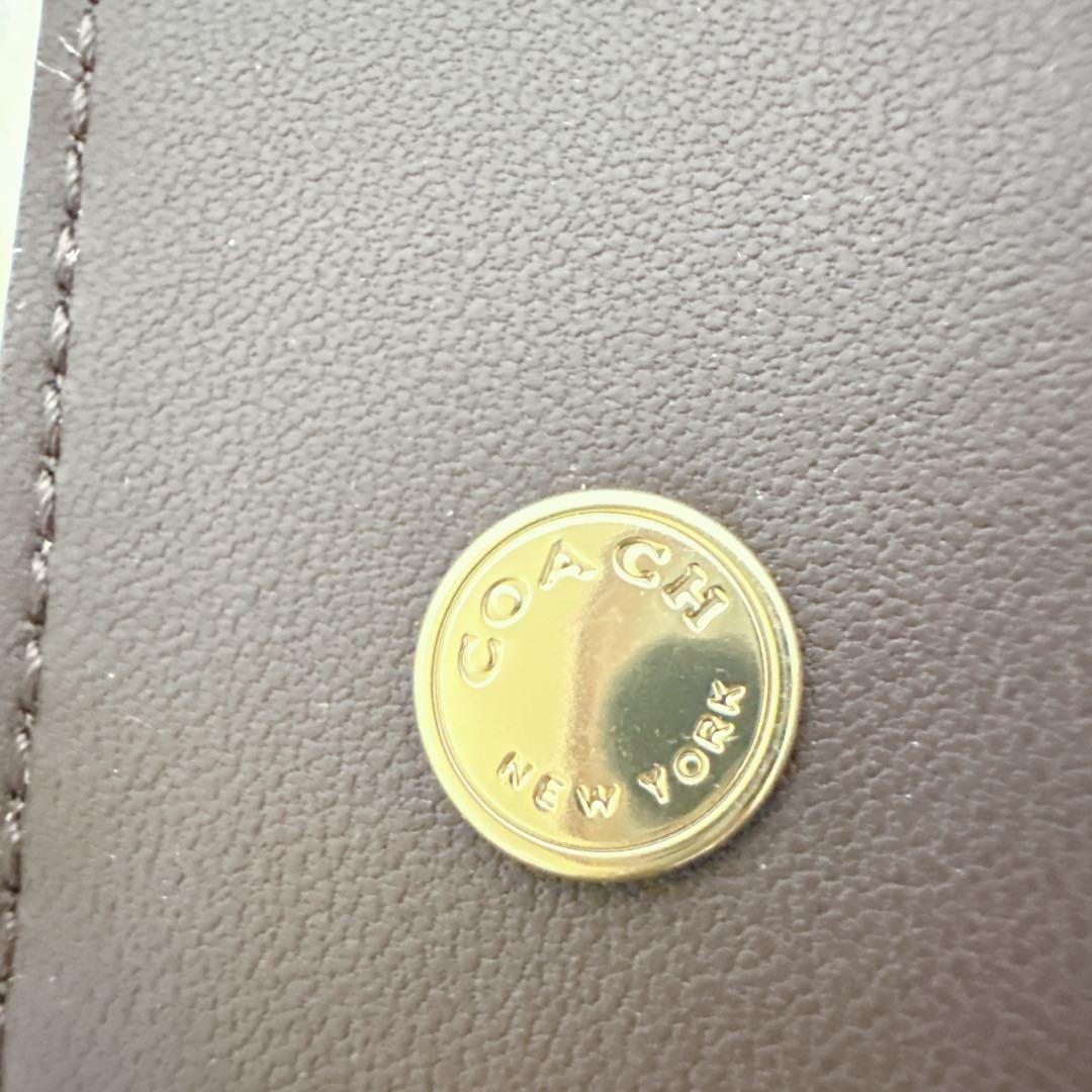 未使用品 COACH シグネチャー柄手帳カバー A5サイズ スパイラルノート付き