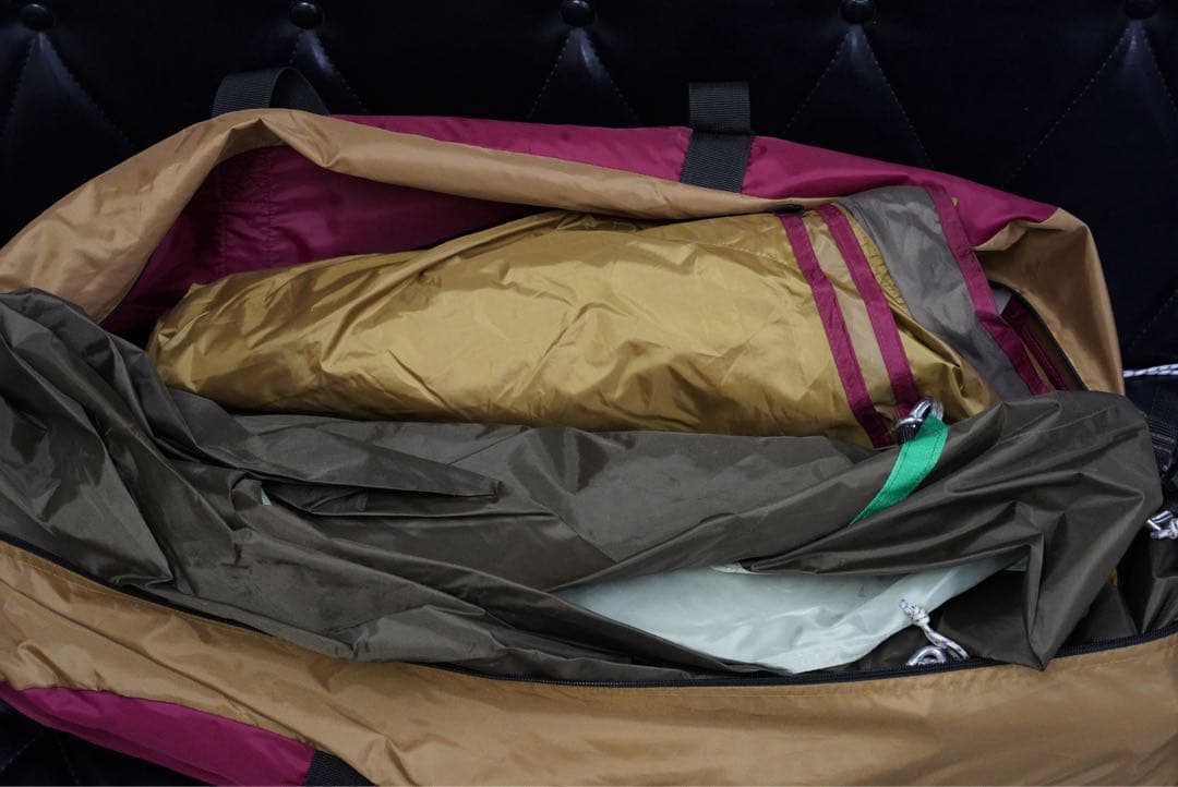 【美品】 peak アメニティドームL + 別売り専用マットシートセット