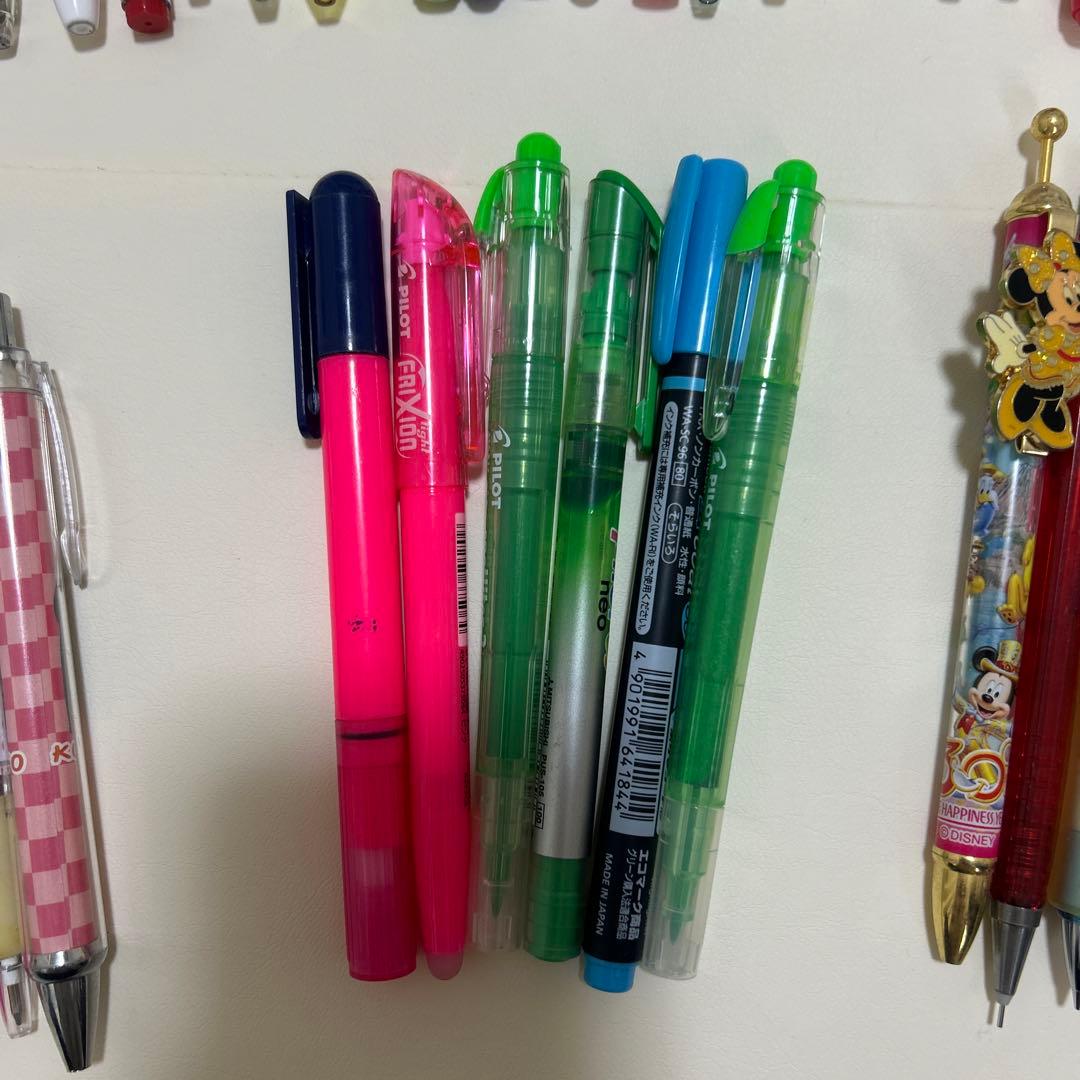 ボールペン カラーペン シャーペン 消しゴム 蛍光ペン 53点セット まとめ売り